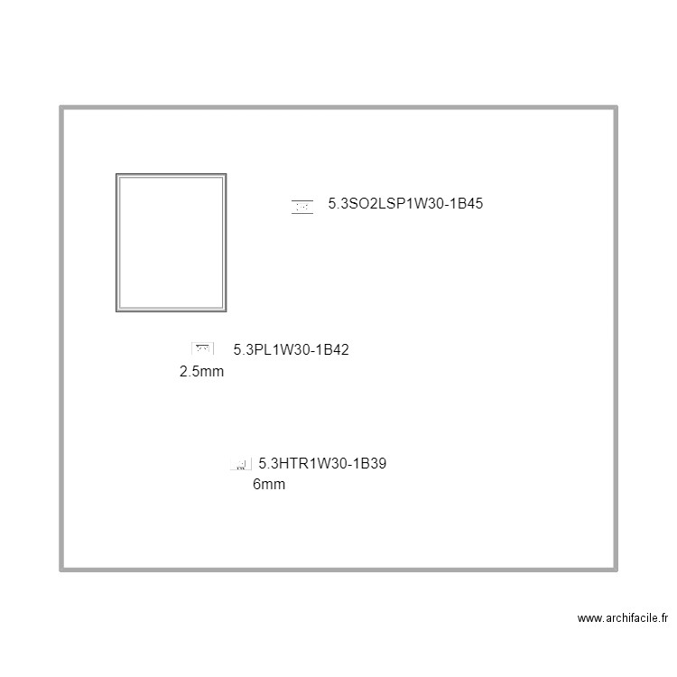 wall 30 5 flat bathroom 2 plugs X 3. Plan de 0 pièce et 0 m2