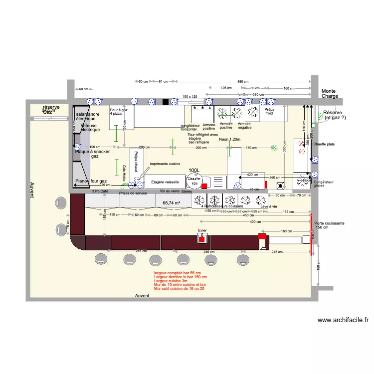 Bar Roof Top pompe à bière. Plan de Bar Roof Top pompe à bière. Plan de