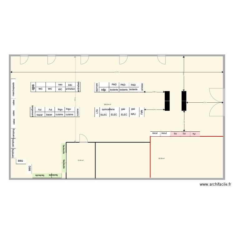 Le Mans. Plan de 0 pièce et 0 m2