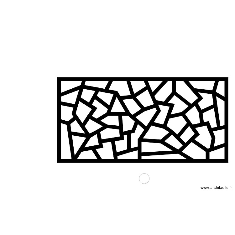 Barrière. Plan de 0 pièce et 0 m2