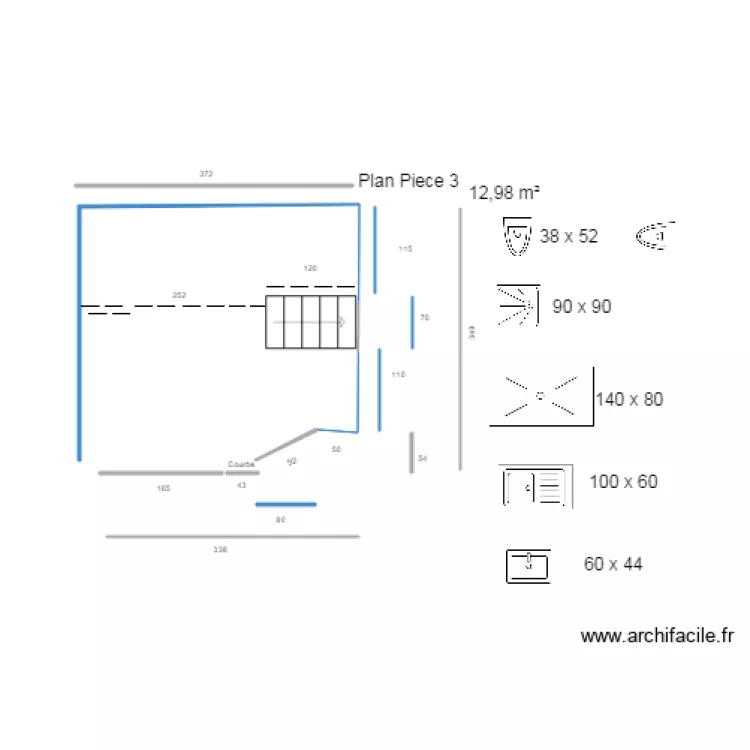 piece 3 Plan. Plan de piece 3 Plan. Plan de