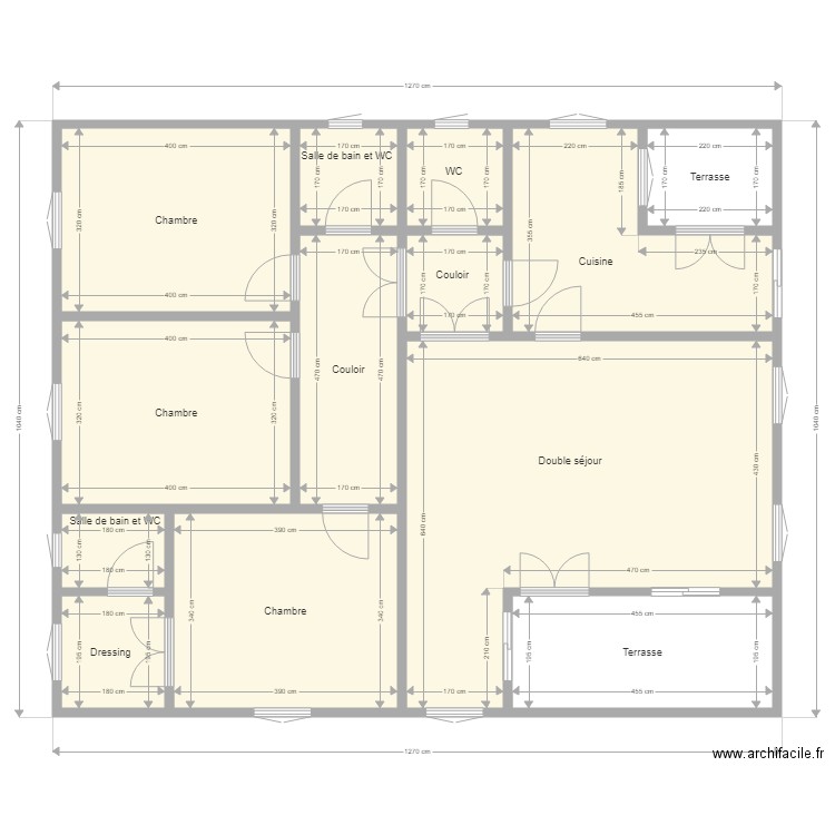 Plan revisité. Plan de 0 pièce et 0 m2