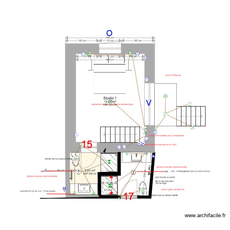 QUINTA STUDIO 1. Plan de 0 pièce et 0 m2