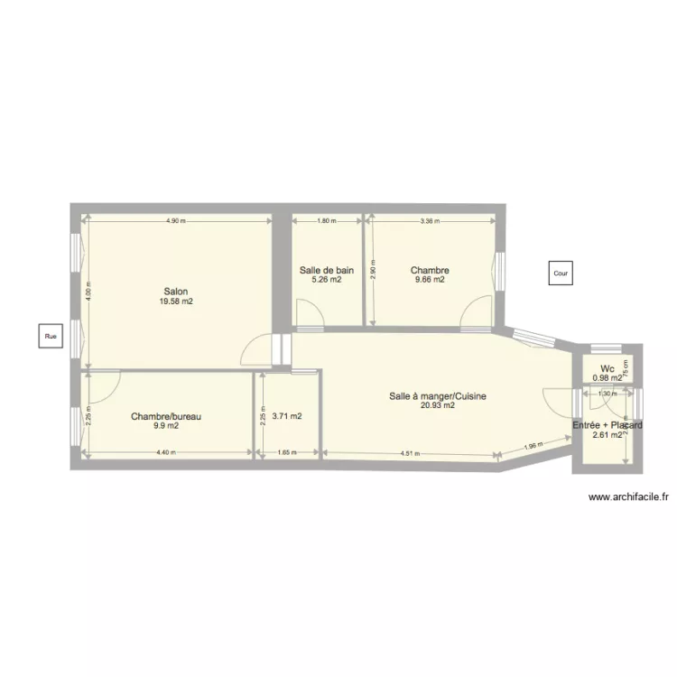 2224 CHO. Plan de 