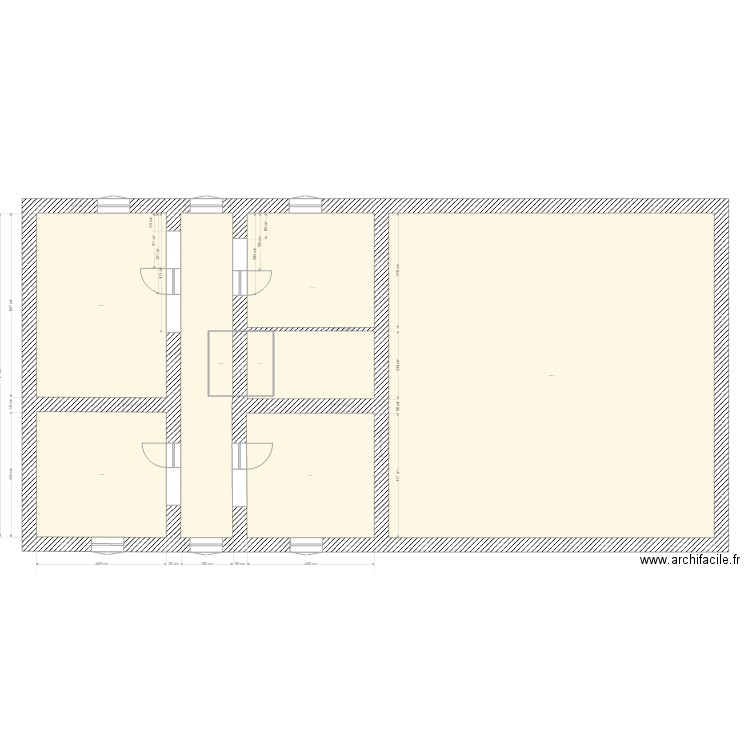 maison mangienne. Plan de 0 pièce et 0 m2