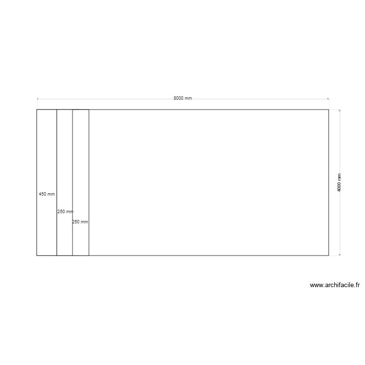Richaud. Plan de 