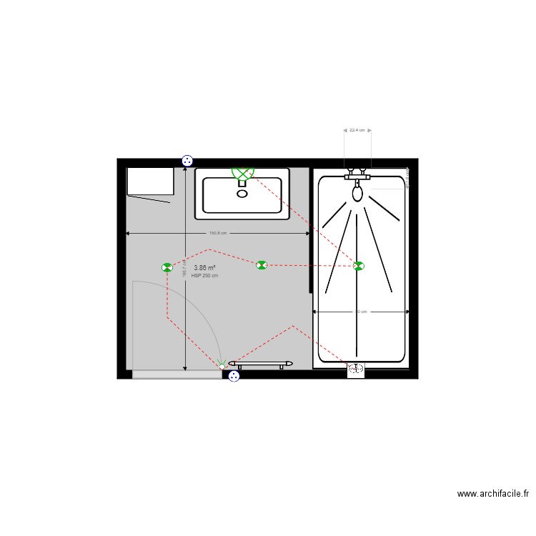 DESCOURS. Plan de 0 pièce et 0 m2