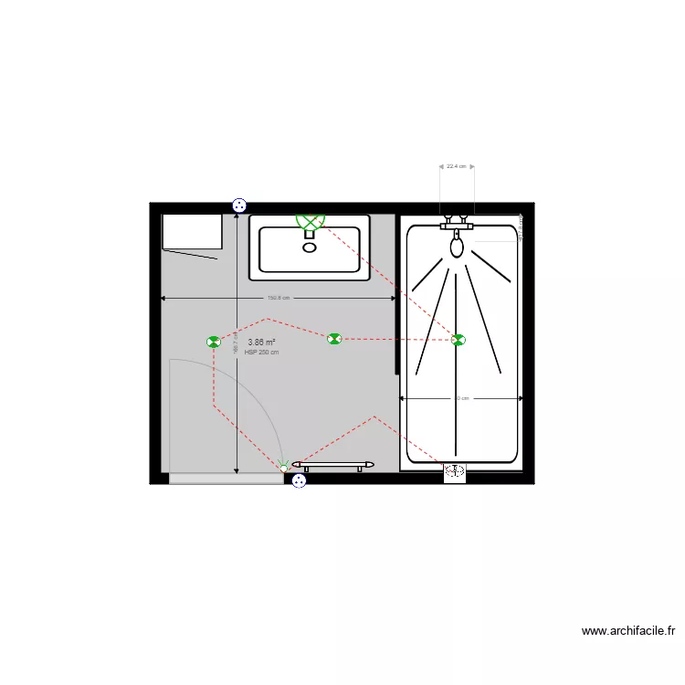 DESCOURS. Plan de 