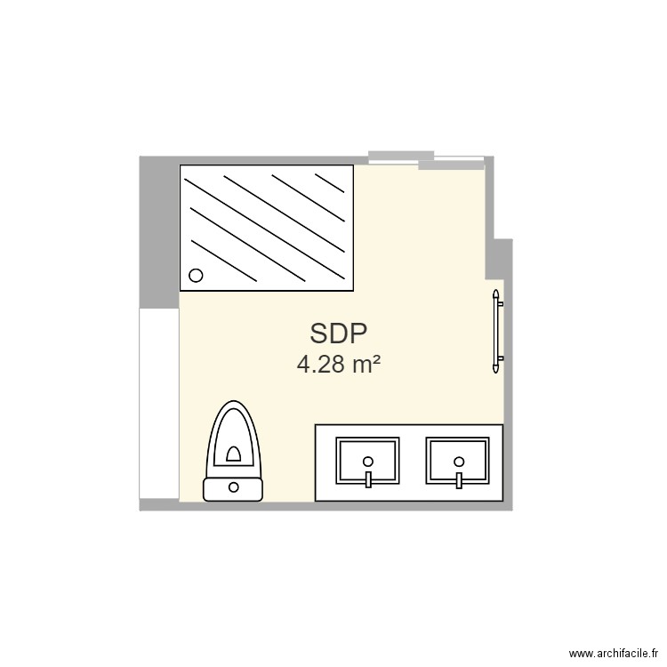 SDP. Plan de 0 pièce et 0 m2