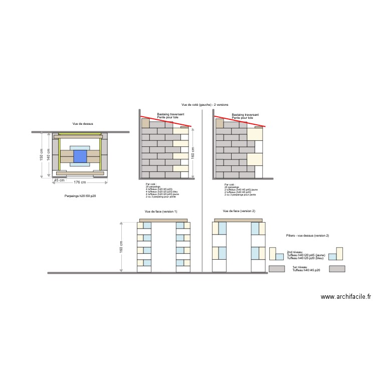 puit dessus. Plan de 0 pièce et 0 m2