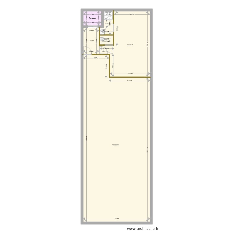 plan epicerie. Plan de 0 pièce et 0 m2