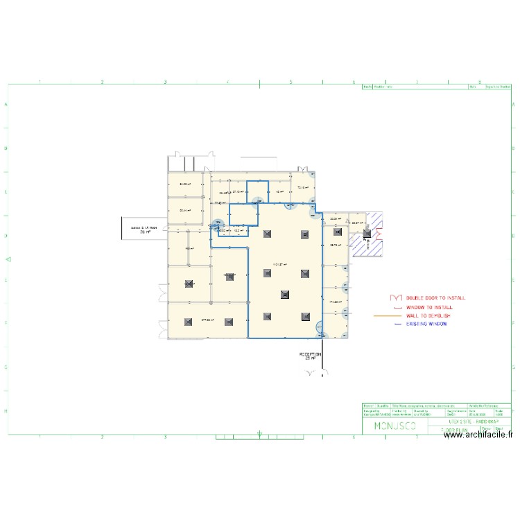 RADIO OKAPI. Plan de 0 pièce et 0 m2