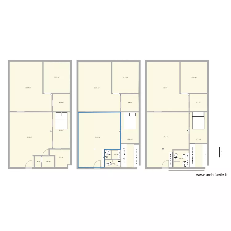 99 Jean Pierre Timbaud . Plan de 
