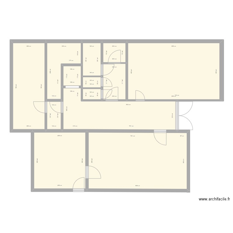Rez saja NB. Plan de 0 pièce et 0 m2