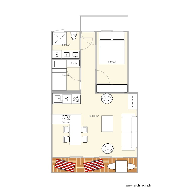 Heol Réel V1. Plan de 0 pièce et 0 m2