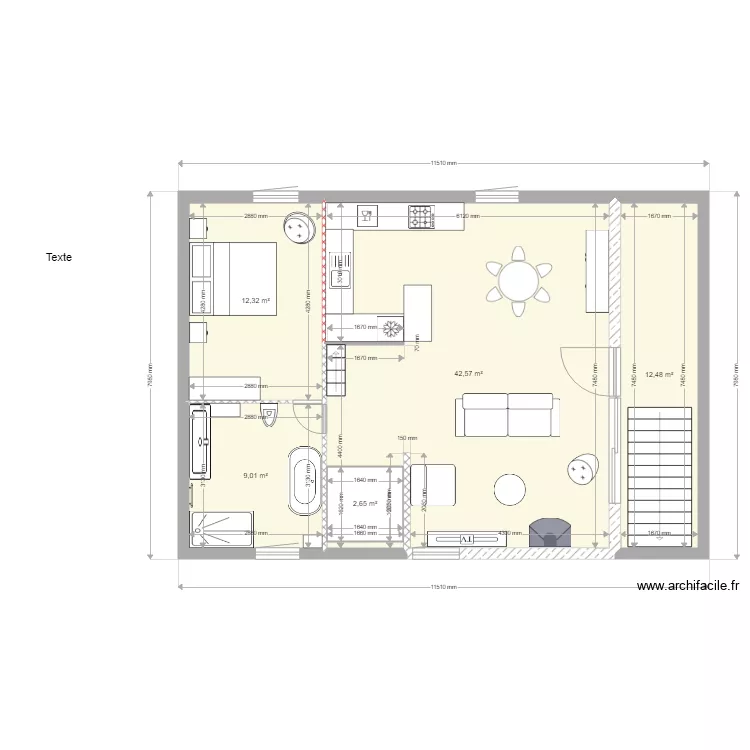 projet 43. Plan de 