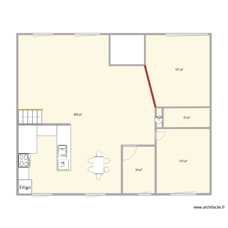 Haut5. Plan de 0 pièce et 0 m2