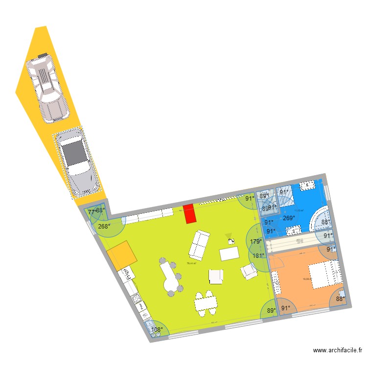 Loft Thiers Juin 2022. Plan de 13 pièces et 346 m2