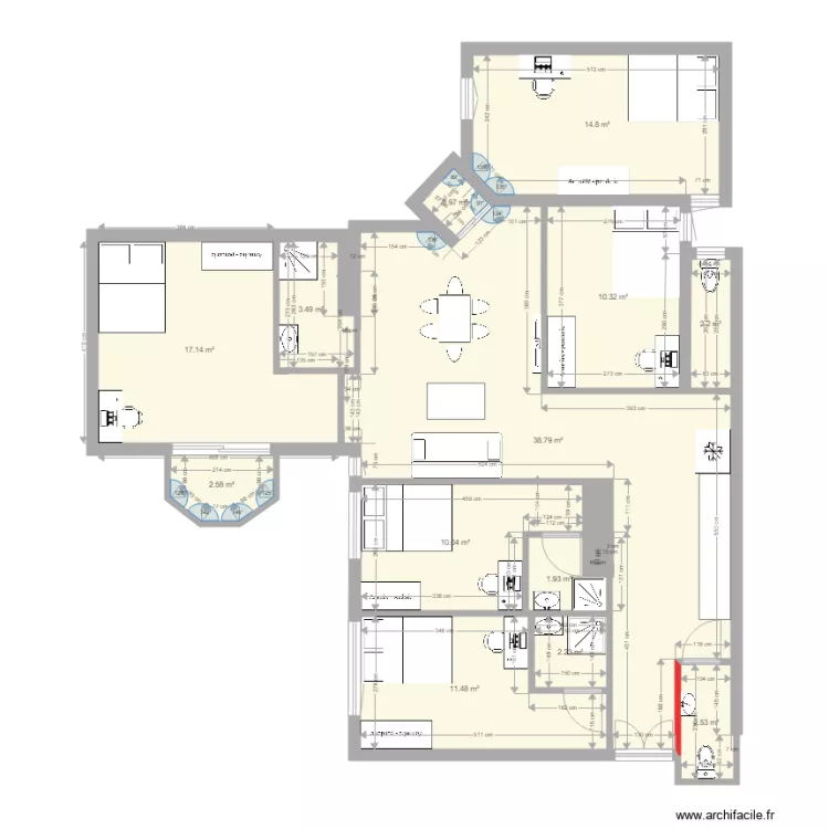 Rakozi 61 Final. Plan de 