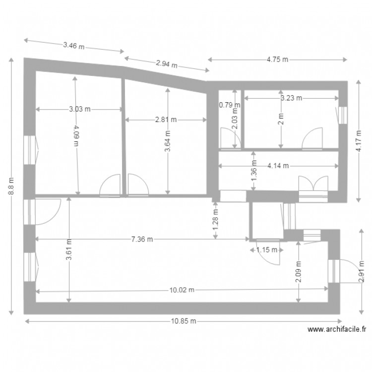 maison caldas 3. Plan de 0 pièce et 0 m2