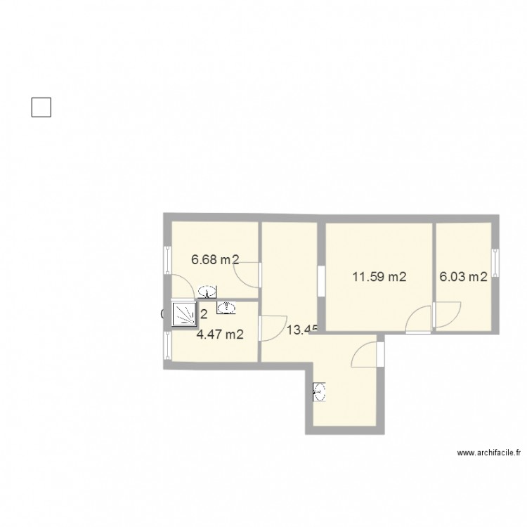 10 Cours de Vincennes 1er étage. Plan de 0 pièce et 0 m2