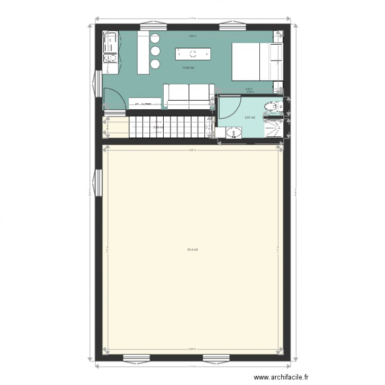 Wirth chambre des boys. Plan de 0 pièce et 0 m2