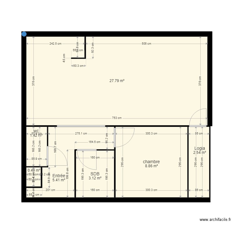 Francis Meilland. Plan de 0 pièce et 0 m2