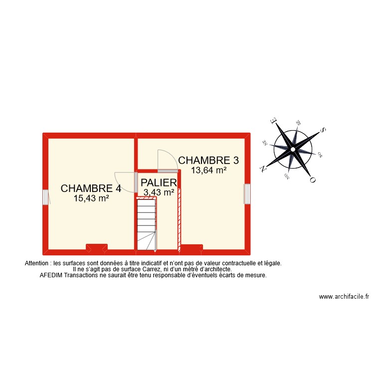 BI 10821 ETAGE 2. Plan de 0 pièce et 0 m2