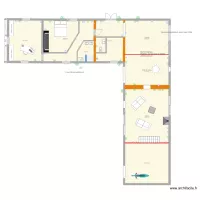 Plan complet maison Molieres cuisine Atelier