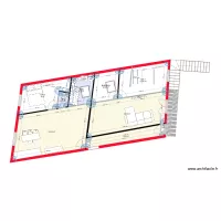 2 apparts 1 ch    2 velux 