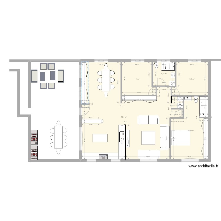 PLAN 1. Plan de 0 pièce et 0 m2