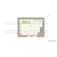 plan maison, ETAGE