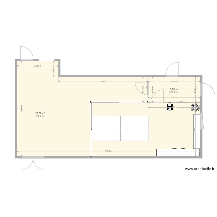 Bureau transports 3. Plan de 0 pièce et 0 m2