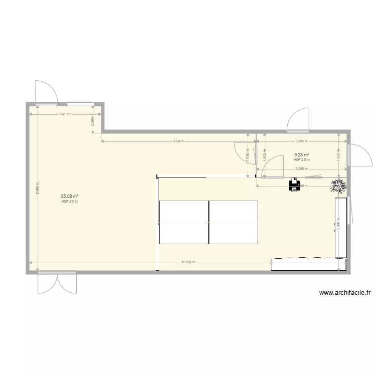 Bureau transports 3. Plan de 