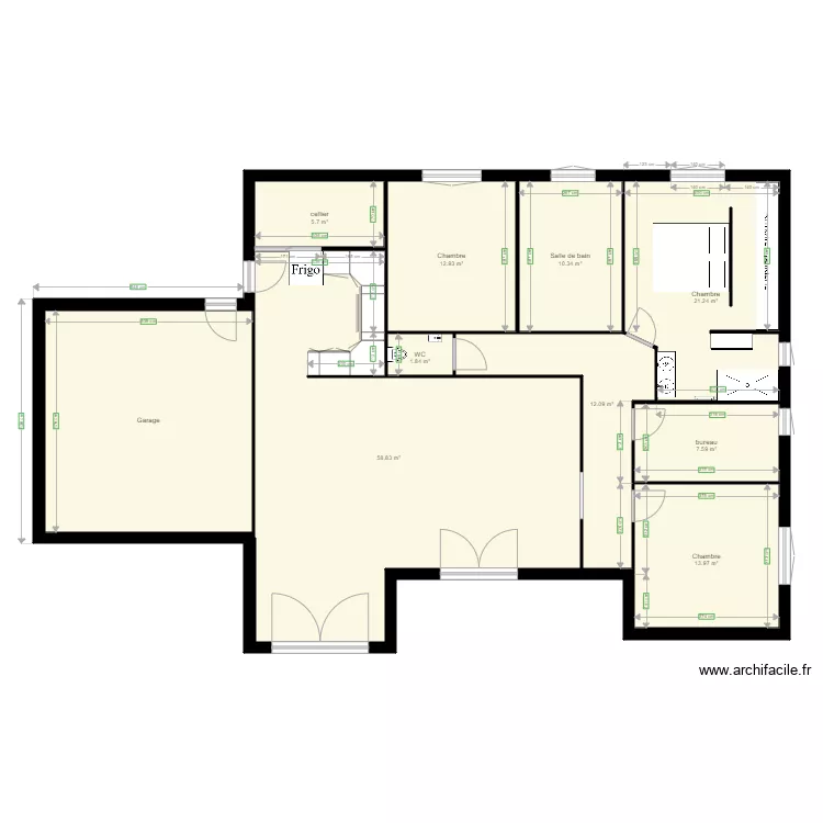 plan maison 1. Plan de 