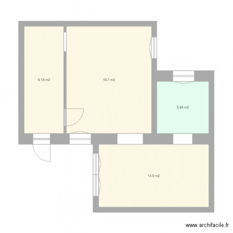 Hunyadi ter 5m de haut. Plan de 0 pièce et 0 m2