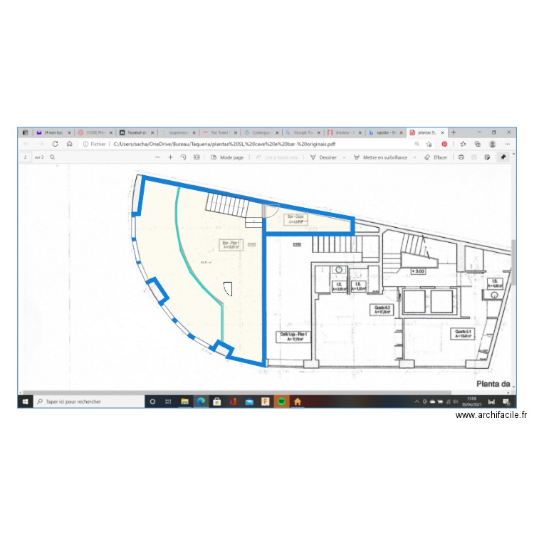 taqueria 2. Plan de 0 pièce et 0 m2