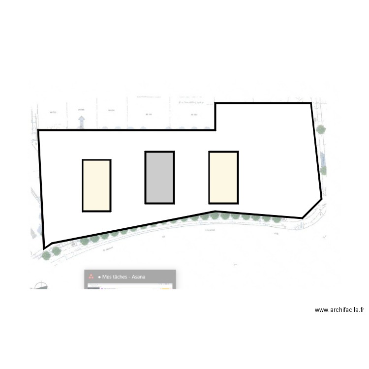 31427  43394 croquis. Plan de 4 pièces et 41 m2