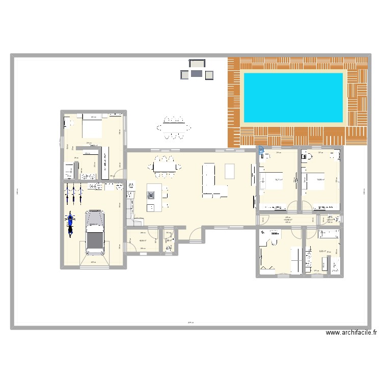 maison. Plan de 0 pièce et 0 m2