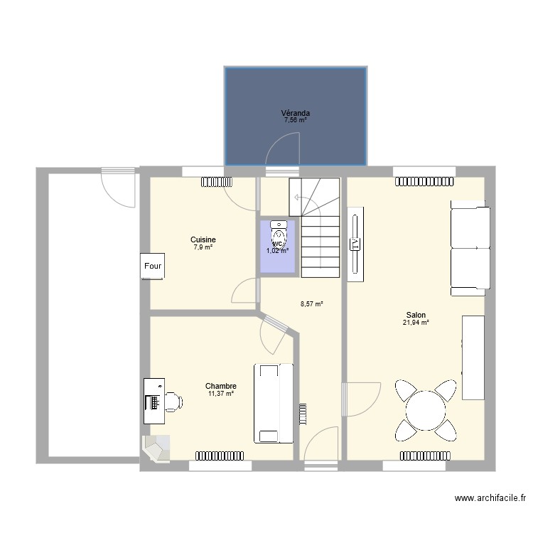 SLF. Plan de 0 pièce et 0 m2