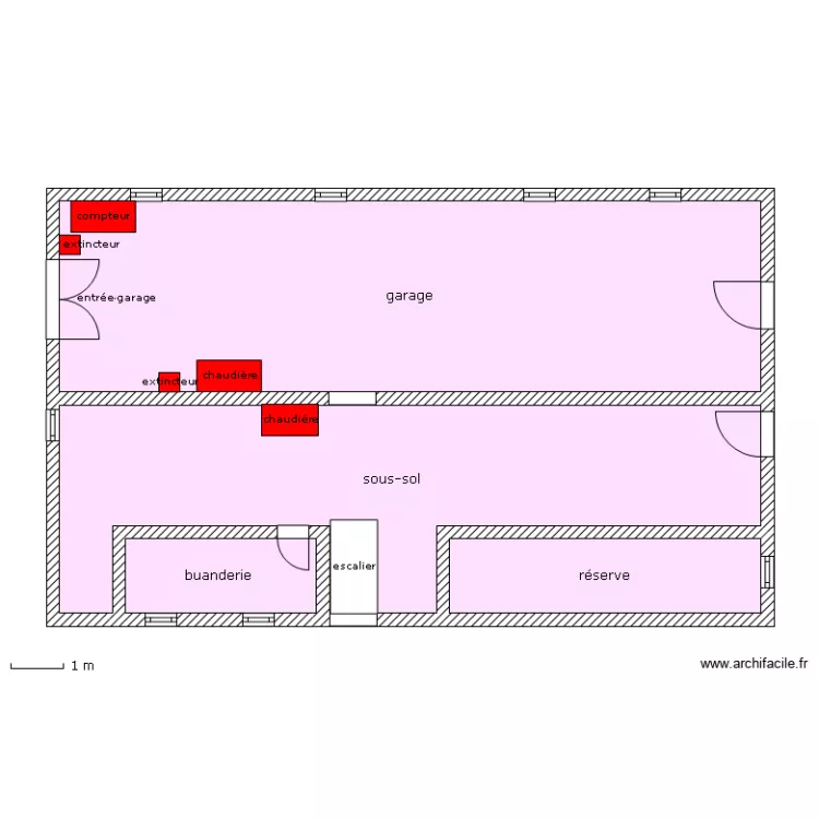 ITEP sous-sol. Plan de ITEP sous-sol. Plan de