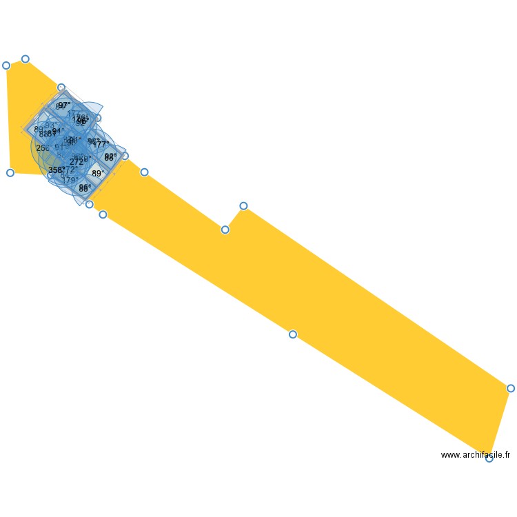 Maison route de gris st ju Approximatif . Plan de 7 pièces et 111 m2