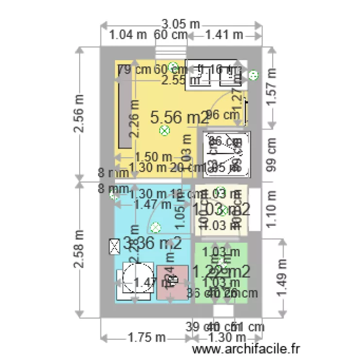 SALLE DE BAINS 4. Plan de 