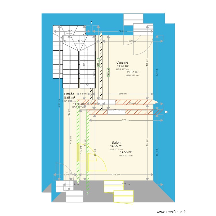 5 Ancienne Maison. Plan de 0 pièce et 0 m2