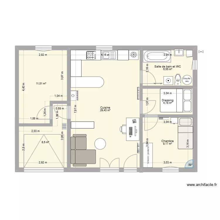 cta4. Plan de 6 et 70 m² cta4. Plan de 6 et 70 m²