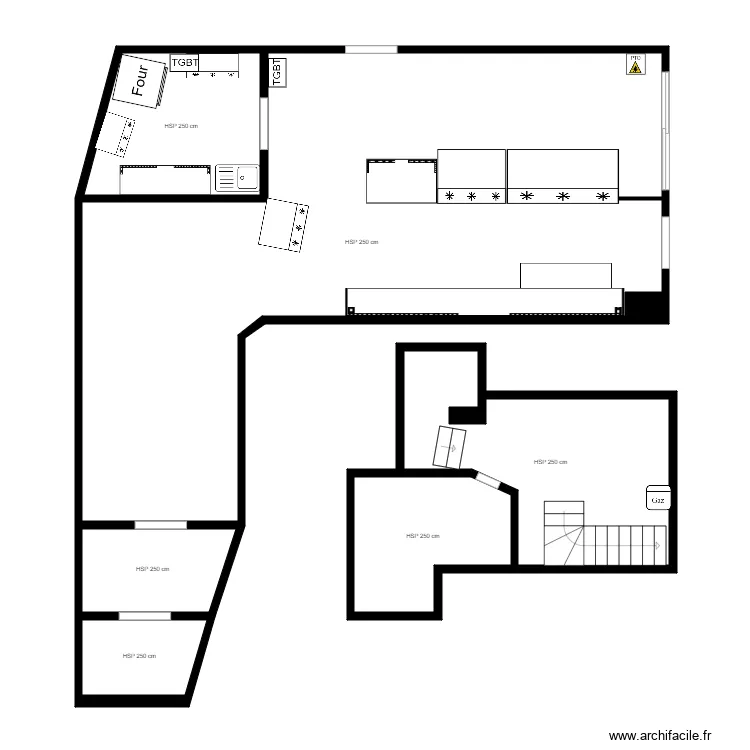 I FOOD FONTENAY SOUS BOIS . Plan de 