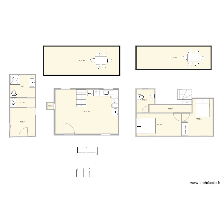 Brouillon Kernoues. Plan de 0 pièce et 0 m2