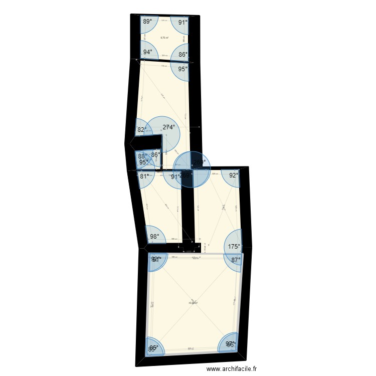 HENDRICKX. Plan de 0 pièce et 0 m2