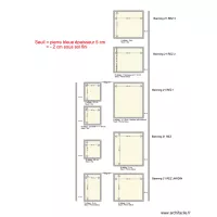 Construction Banning 21 fen&ecirc;tres fa&ccedil;ade arri&egrave;re