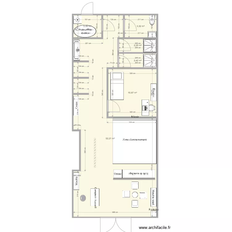 Plan Houelbourg Plazza Lot 01. Plan de 